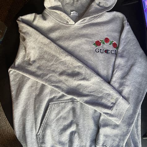 fake gucci coats|Gucci x champion hoodie real.